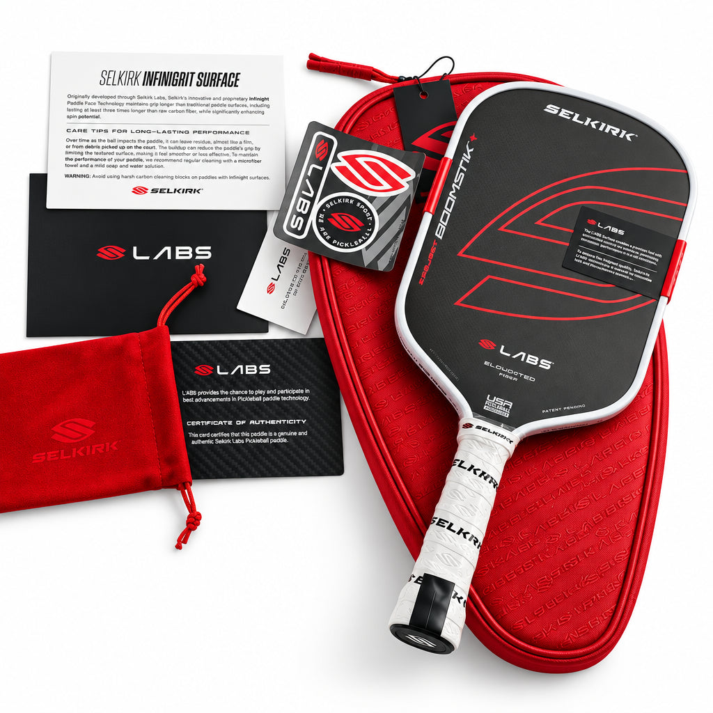 Boomstick Elongated Pickleball Paddle, 16mm – USA Pickleball Approved